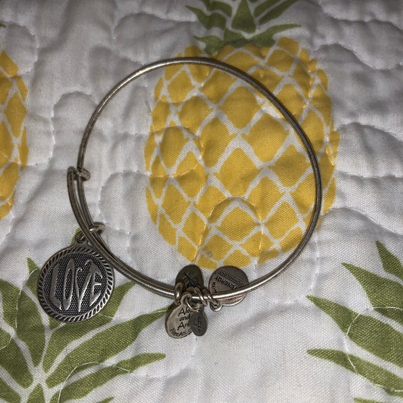 Alex and Ani LOVE bracelet - Picture 1 of 2